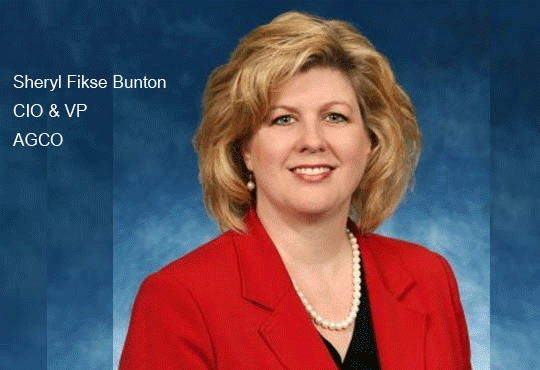 Sheryl Fikse Bunton, CIO & VP, AGCO 